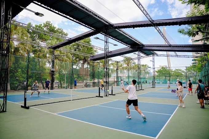 Sân Pickleball Đảo Xanh