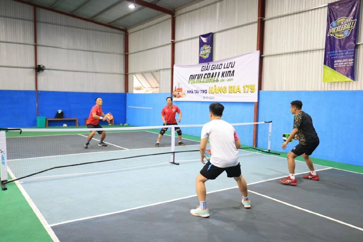 Các dịch vụ tiện ích của sân Pickleball Kina