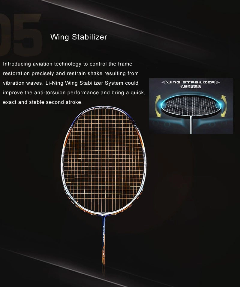 WING STABILIZER - Set vợt cầu lông Lining Aeronaut 9000i Limited Edition