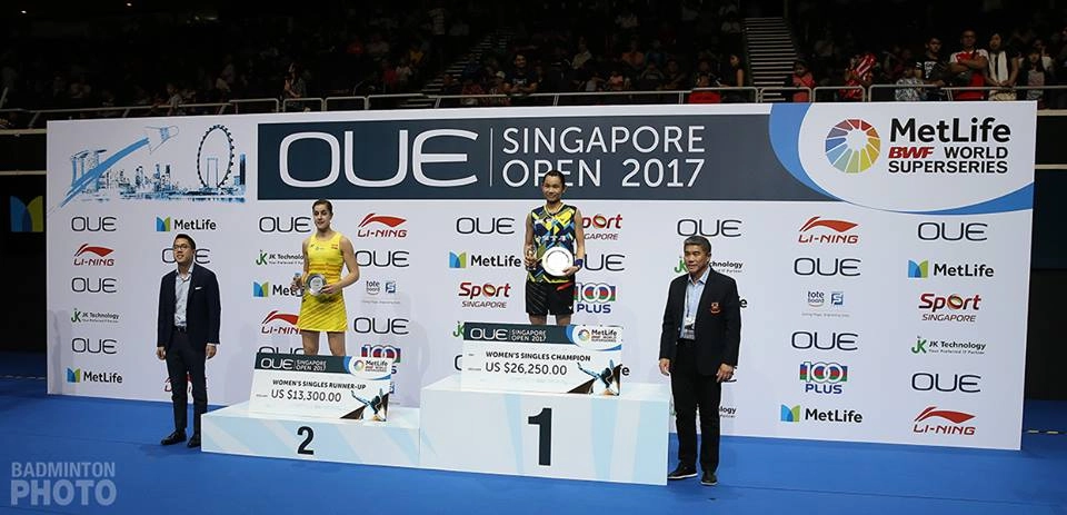Tay vợt cầu lông nữ số 1 thế giới 