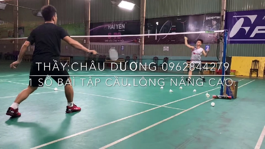 Học cầu lông quận Bình Thạnh - Thầy Châu Dương