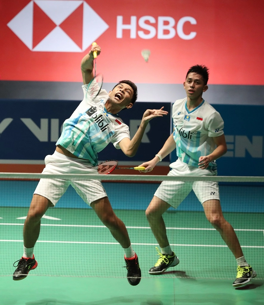 Top 6 bảng xếp hạng cầu lông đôi nam thế giới: Muhammad Rian ARDIANTO/ Fajar ALFIAN - Yonex Astrox 88D/ Yonex Astrox 88S