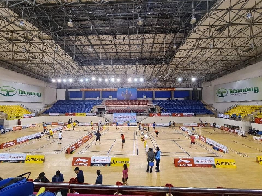 Sân cầu lông Trung tâm Thể dục Thể thao tỉnh Thanh Hóa