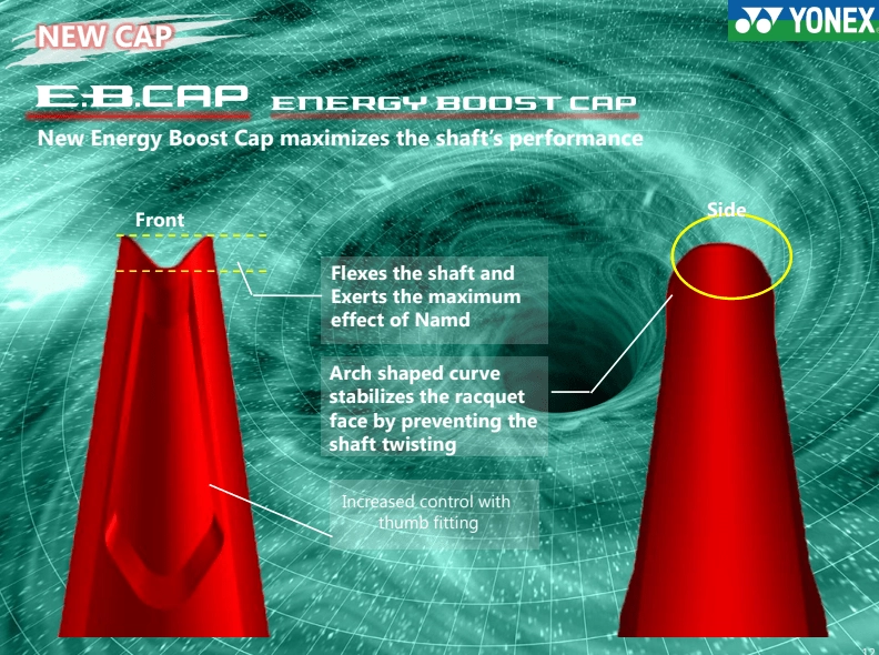 ENERGY BOOST CAP - Dòng vợt cầu lông Yonex Astrox