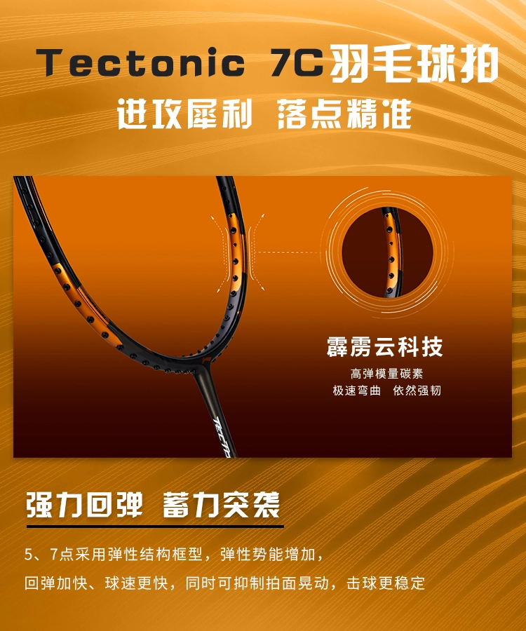 Công nghệ Tectonic Platform trên cây vợt cầu lông Lining Tectonic 7C