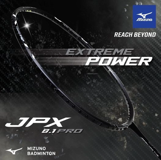 Mizuno JPX 8.1 Pro - Cây vợt đánh cầu lông Mizuno sinh ra để Tấn Công áp đảo