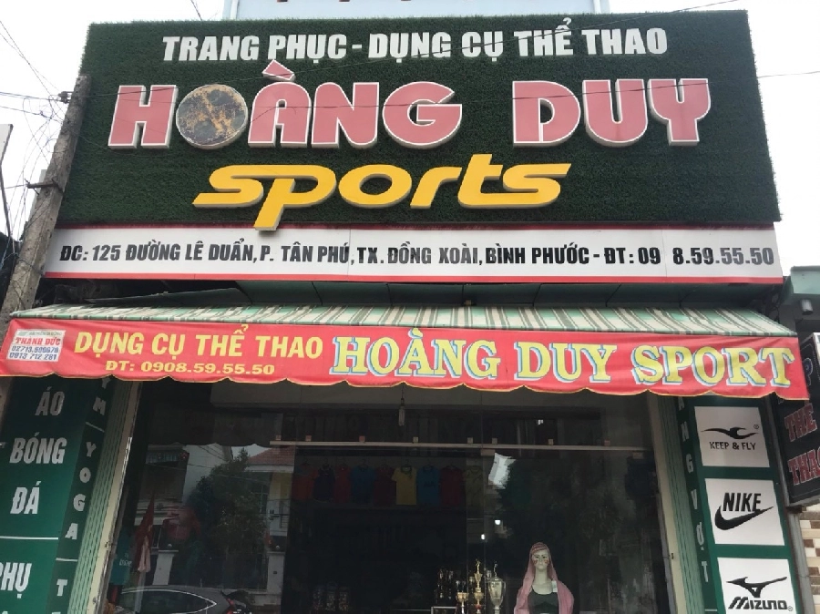 Cửa hàng vợt cầu lông ở Đồng Xoài, Bình Phước giá cả phải chăng nhất - Hoàng Duy Sport