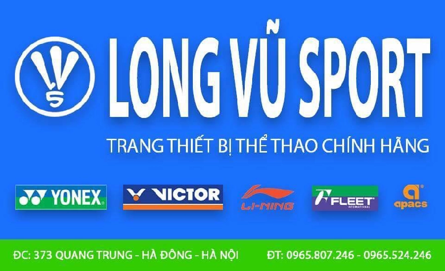 Cửa hàng thể thao cầu lông Hà Đông, Hà Nội - Long Vũ Sports