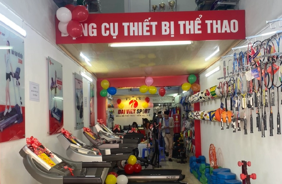 Cửa hàng vợt cầu lông ở tỉnh Đà Nẵng - Đại Việt Sport