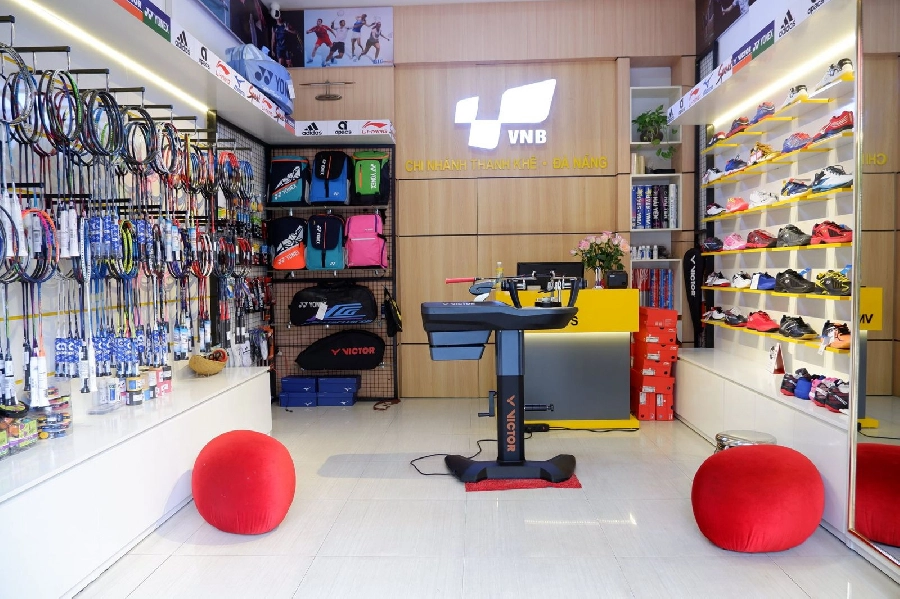 Cửa hàng bán vợt cầu lông Thanh Khê, Đà Nẵng - VNB Sports Thanh Khê