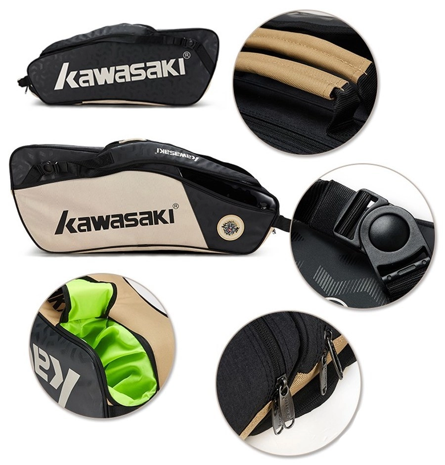 Bao đựng vợt cầu lông giá rẻ Kawasaki 8640 chính hãng