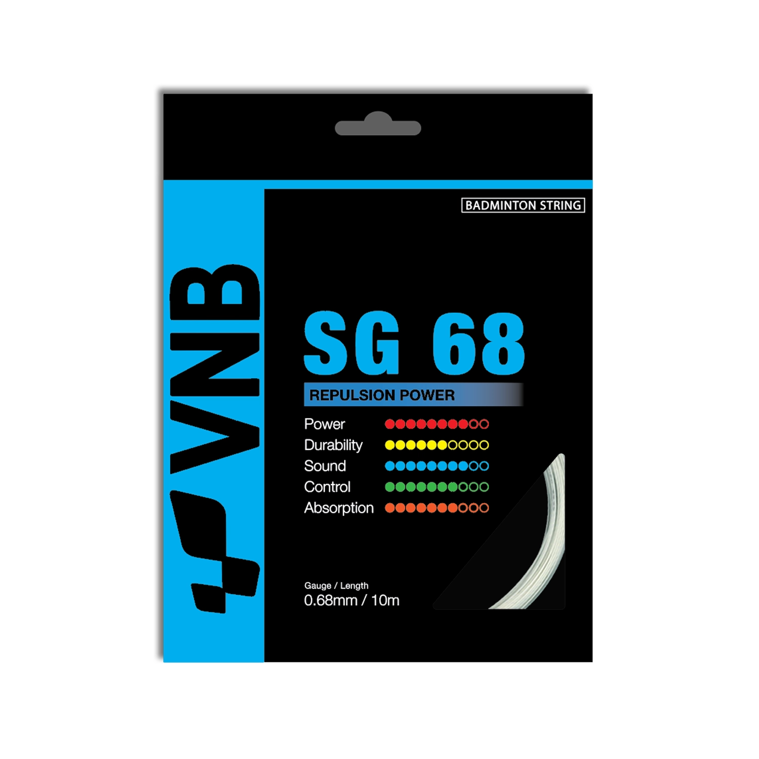 Cước vợt cầu lông chất lượng VNB SG68 - Bền bỉ, trợ lực tốt, khẳng định thương hiệu Việt