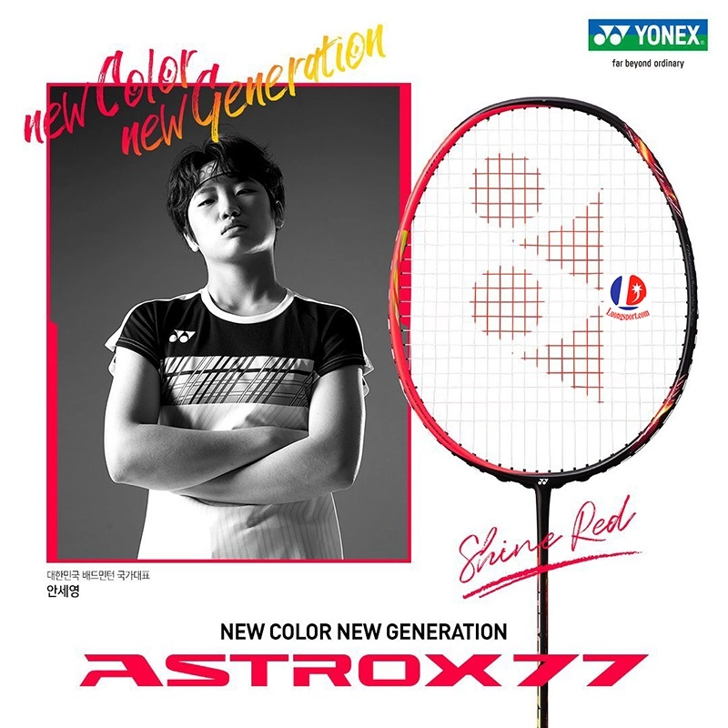 Top các vận động viên cầu lông thế giới sử dụng vợt Yonex Astrox 77 Đỏ NEW 2020 ở loạt giải đấu sắp tới tại Thái Lan Open