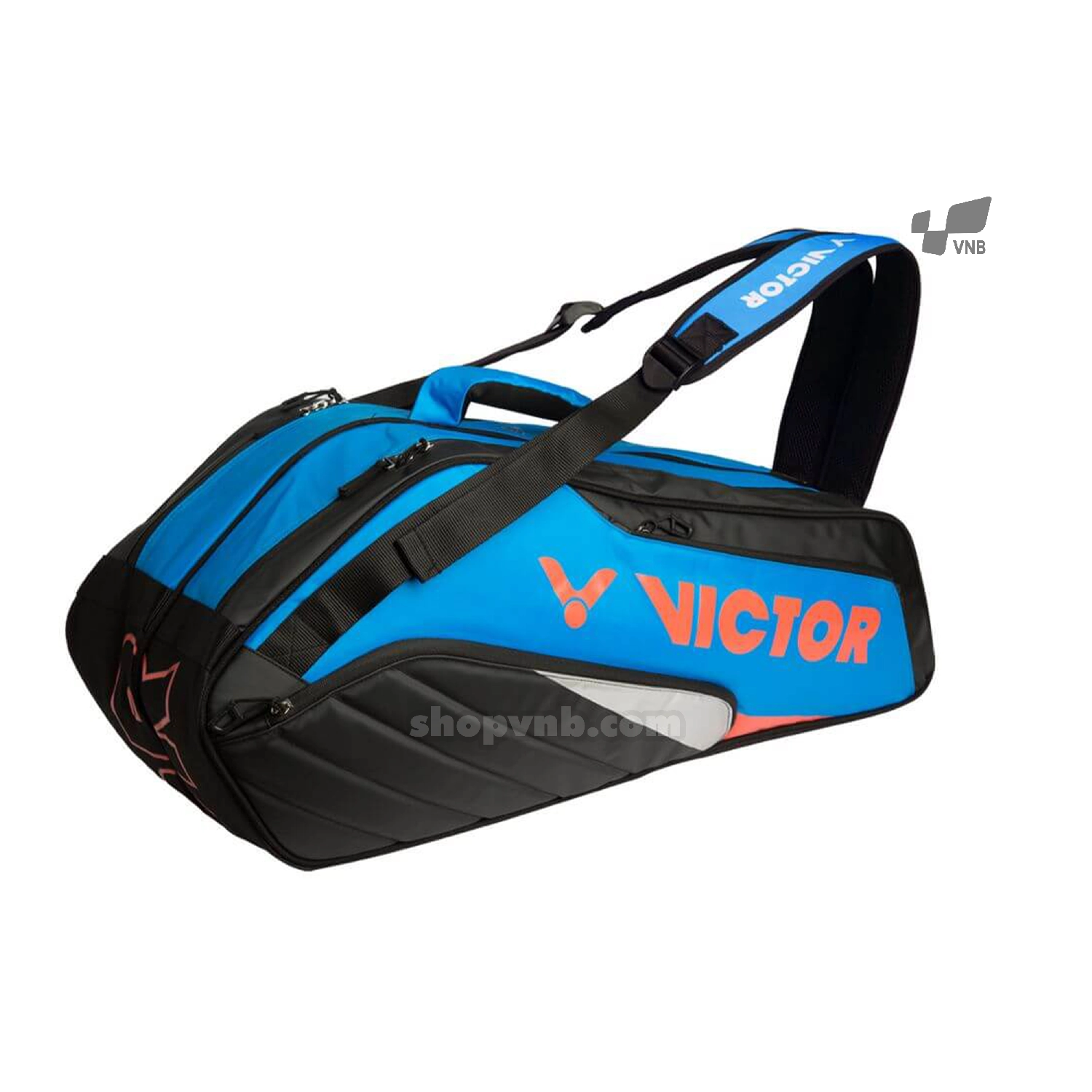Túi cầu lông Victor 8208 FC xanh chính hãng