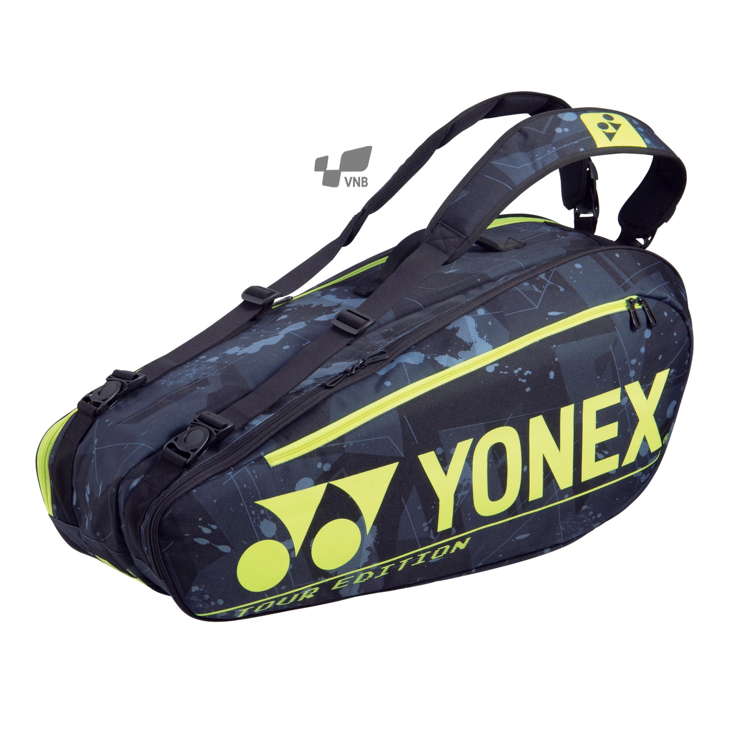 Túi cầu lông Yonex BA92026EX - Đen xanh chuối