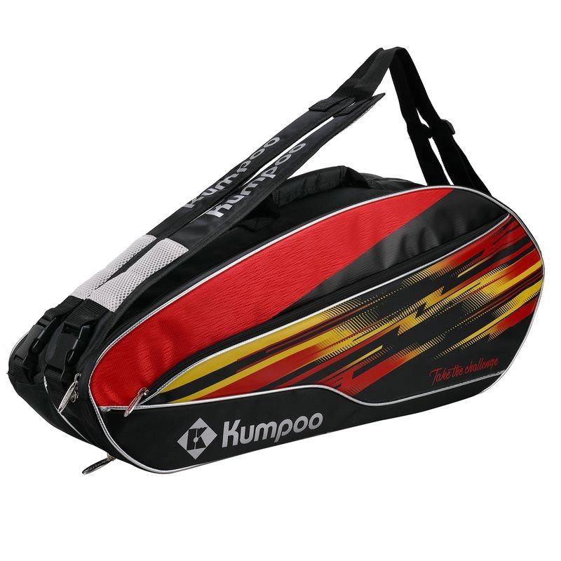 Túi vợt cầu lông Kumpoo 067 đỏ chính hãng