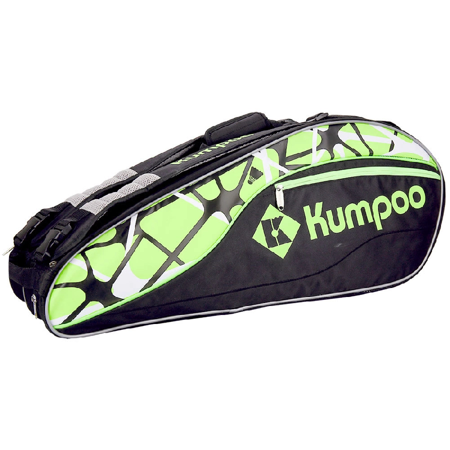 Túi vợt cầu lông Kumpoo 862 đen chính hãng