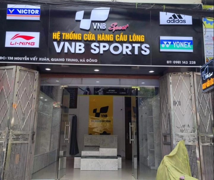 Shop cầu lông Hà Đông và Cửa hàng bán vợt cầu lông ở Hà Đông | VNB Sports Hà Đông
