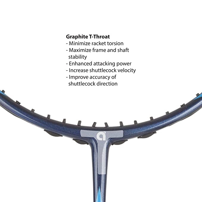 Graphite T-Throat - Vợt cầu lông Apacs Traning 180g chính hãng