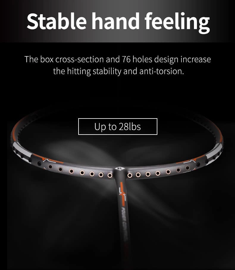 công nghệ Stable hand feeling của vợt cầu lông Kumpoo Power Control E55LS new chính hãng