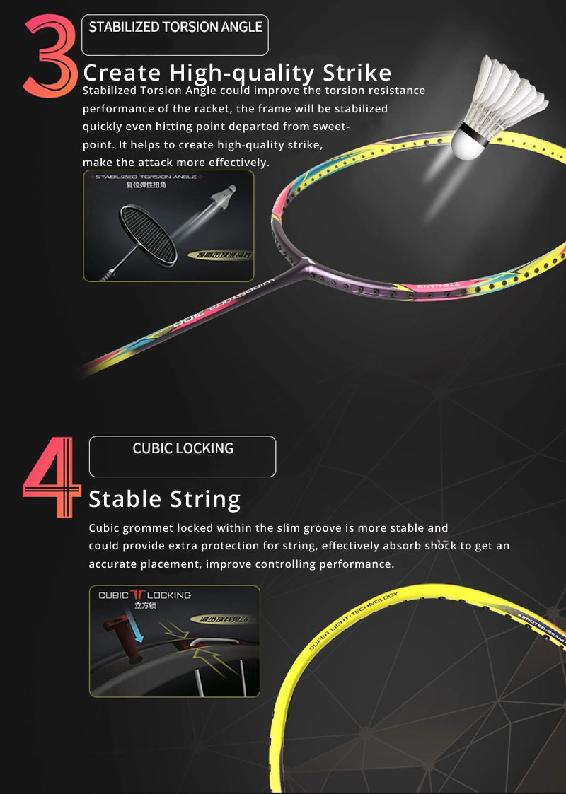 LOCKING CUBIC - Vợt cầu lông Lining 3D Calibar 800 chính hãng