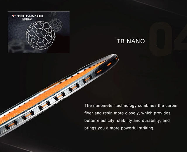 TURBO NANO - Vợt cầu lông Lining 3D Calibar 800 chính hãng