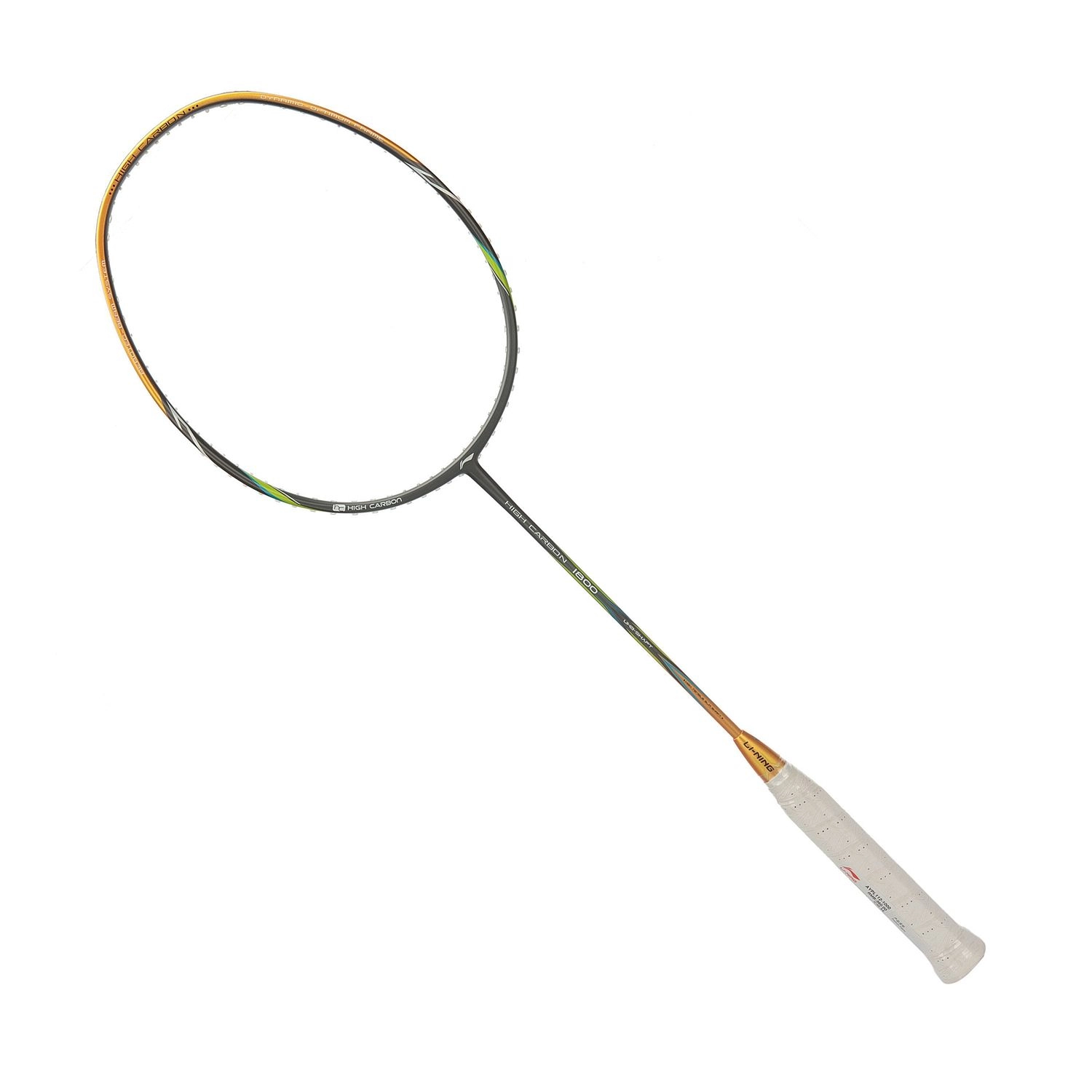 Li-Ning Mega Power HC 1800 Badminton Racket (Grey/Gold)