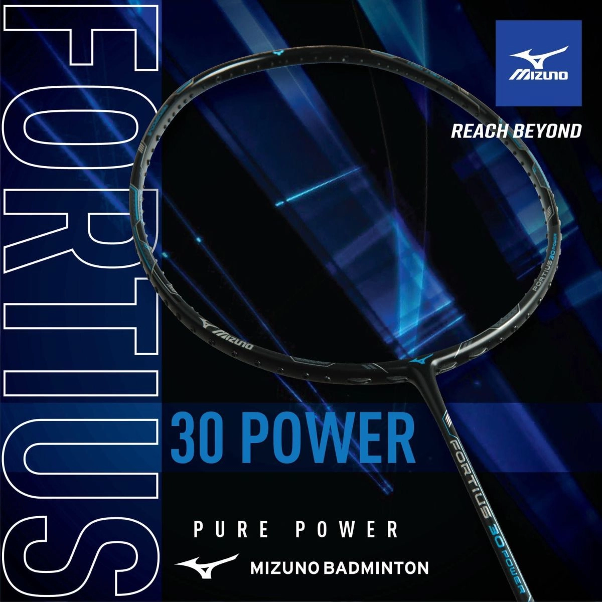 vợt cầu lông mizuno cao cấp fotius 30 power