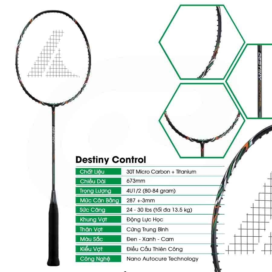 Vợt cầu lông Prokennex Destiny Control