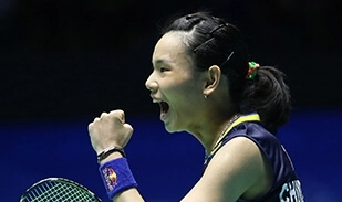 Năm 2016: Đại sứ hình ảnh của VICTOR Tai Tzu Ying viết nên lịch sử, giành được năm danh hiệu Superseries liên tiếp và vươn lên dẫn đầu trong bảng xếp hạng tay vợt đơn nữ trên thế giới