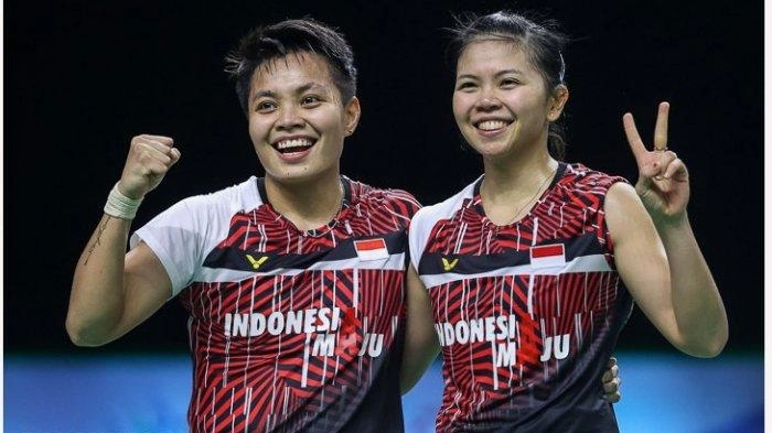 Cặp đôi nữ người Indonesia Greysia Polii/ Apriyani Rahayu
