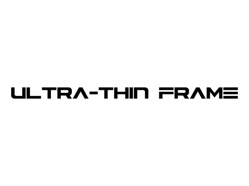 Ultra Thin Frame - Victor DriveX 6666R