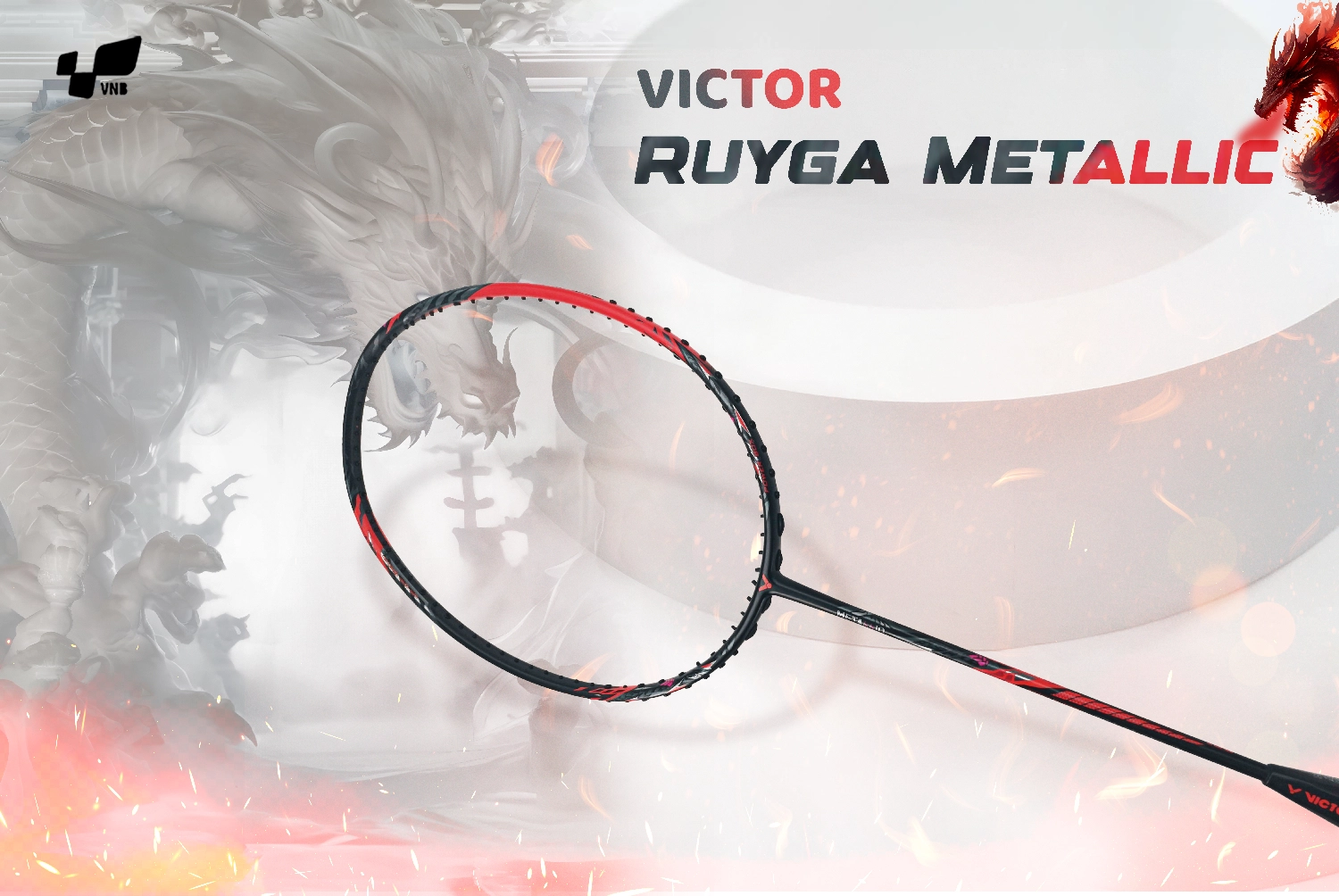 Vợt Cầu Lông Victor Thruster Ryuga Metallic (Mã JP)