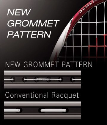 New Gromment Pattern - Vợt cầu lông Yonex NanoFlare 700 Limited - Vợt cầu lông Dát Vàng