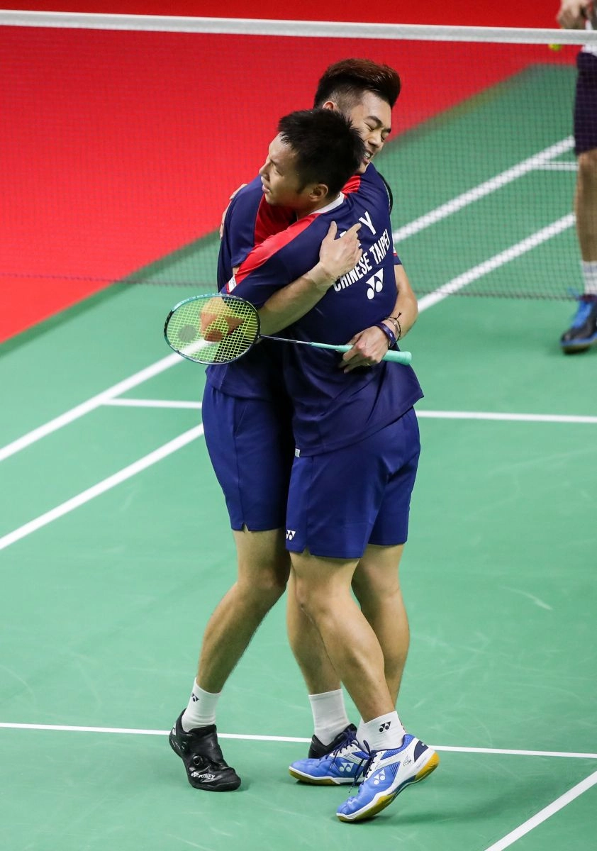 Yonex Badminton Team - Vận động viên cầu lông đôi nam Wang Chi-lin/ Lee Yang