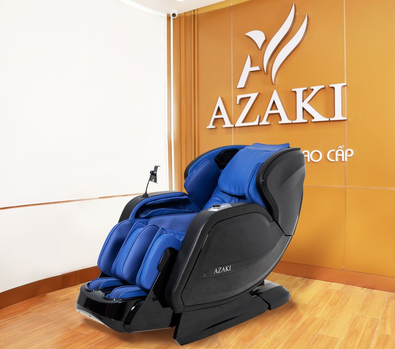 Tính năng lọc không khí ion âm của ghế Massage Azaki Z500 - Xanh chính hãng