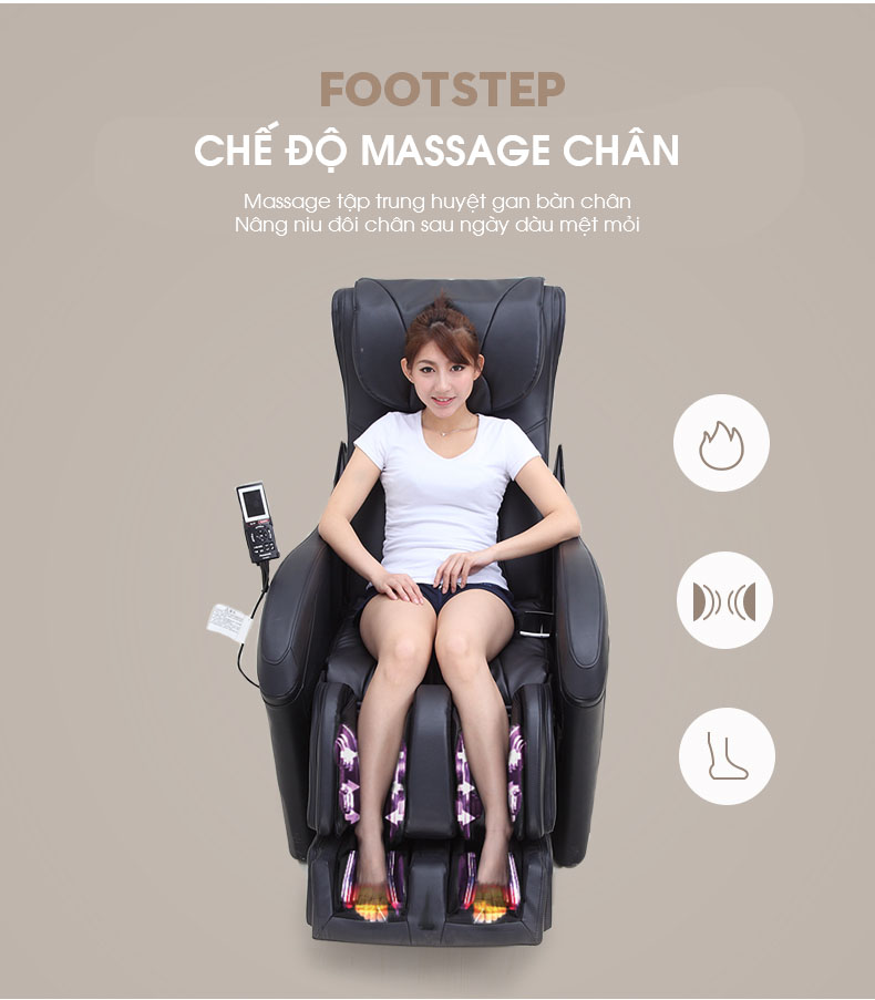 tính năng massage chân của Ghế Massage Panasonic EP-MA01