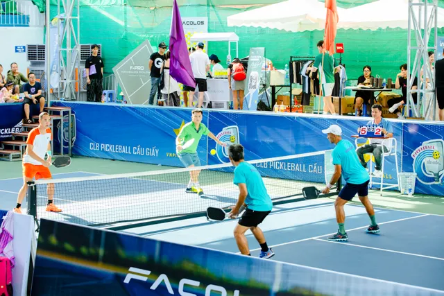 tổ chức giải đấu khi kinh doanh sân pickleball