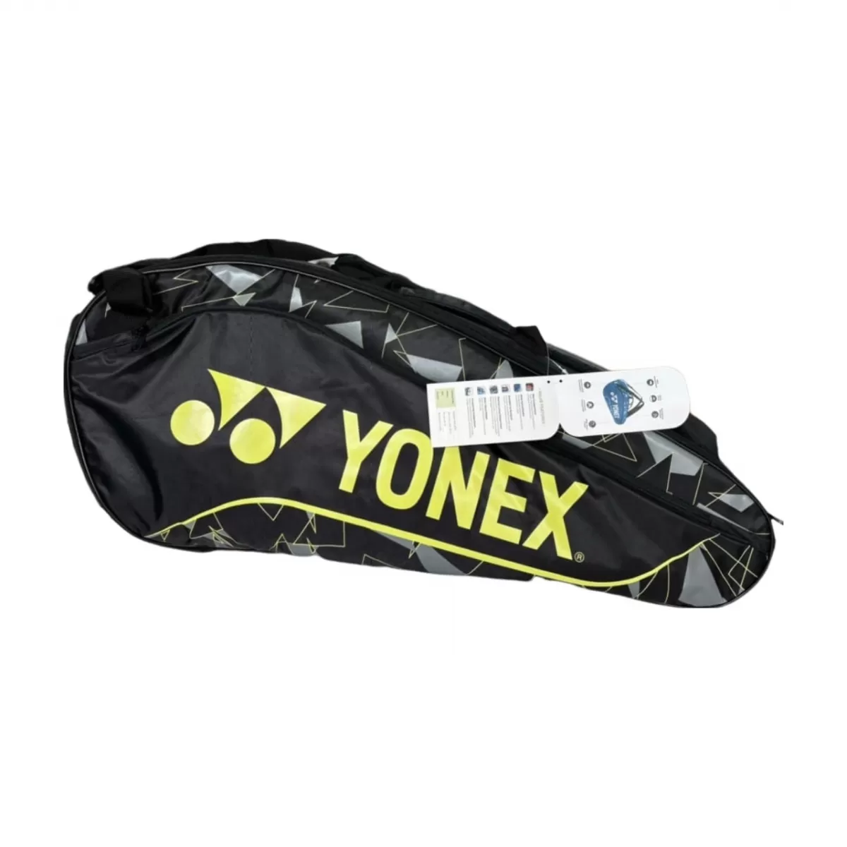 Túi cầu lông Yonex BAG2329T01 - Black/Light lime chính hãng