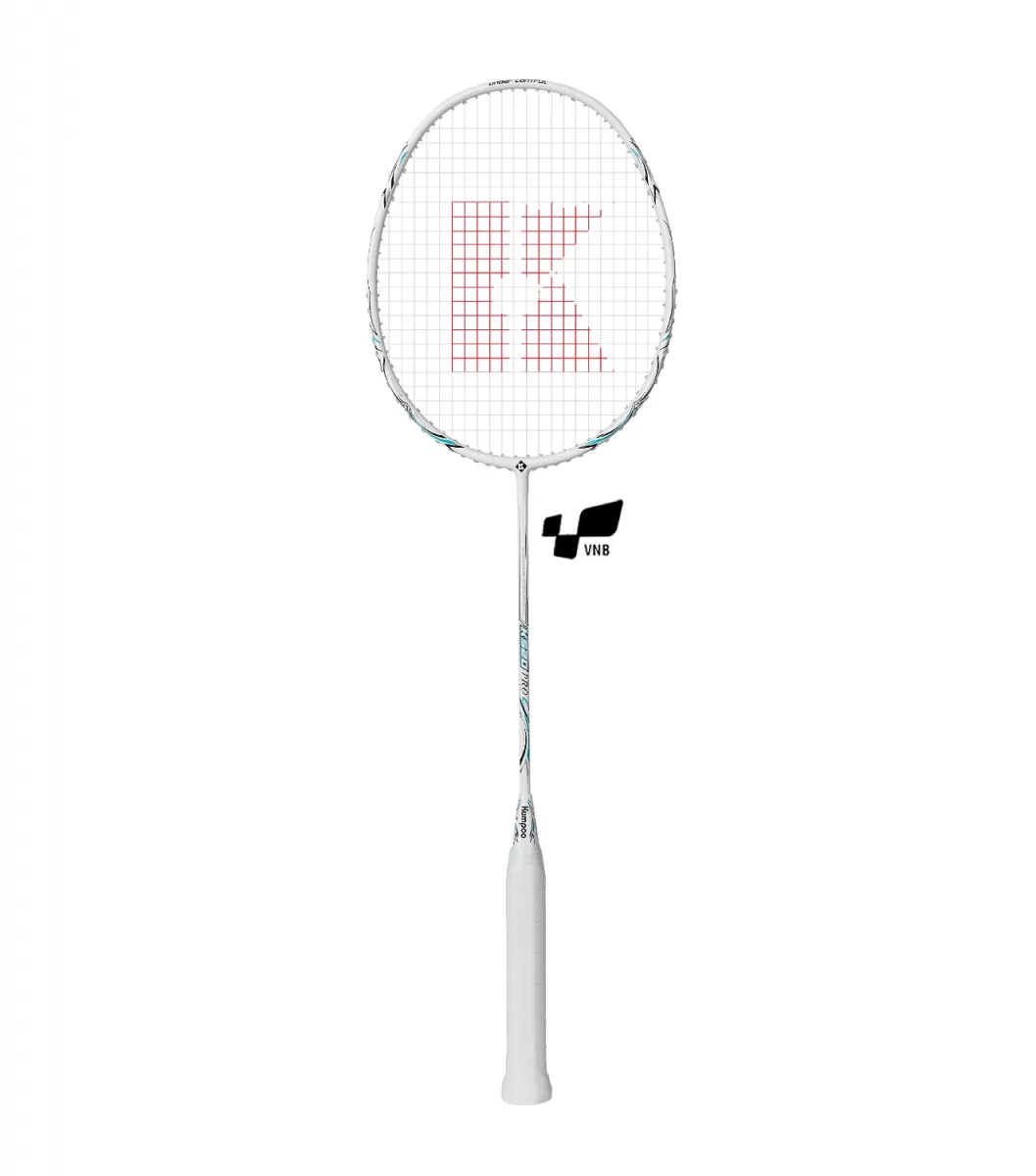 vợt cầu lông màu trắng kumpoo k520 pro