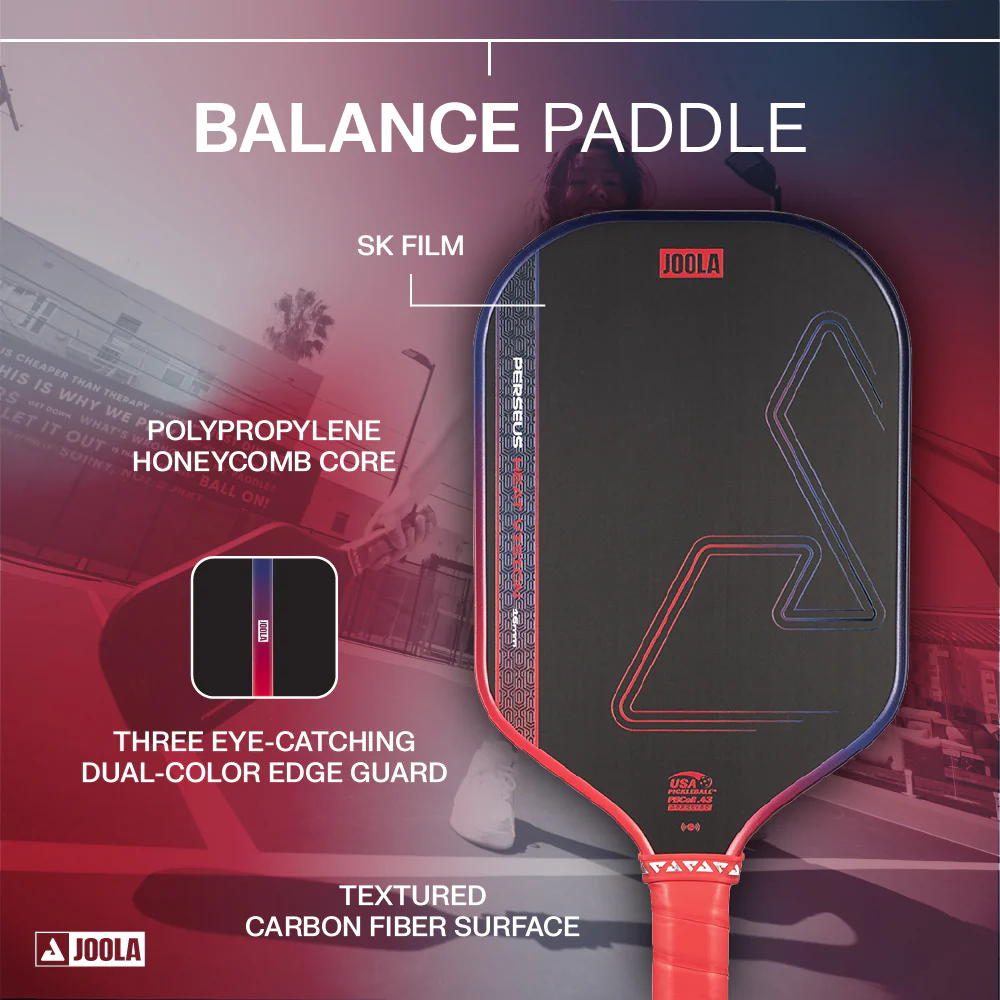 Công nghệ tích hợp trên Vợt Pickleball Joola Perseus Heat Vision 16mm