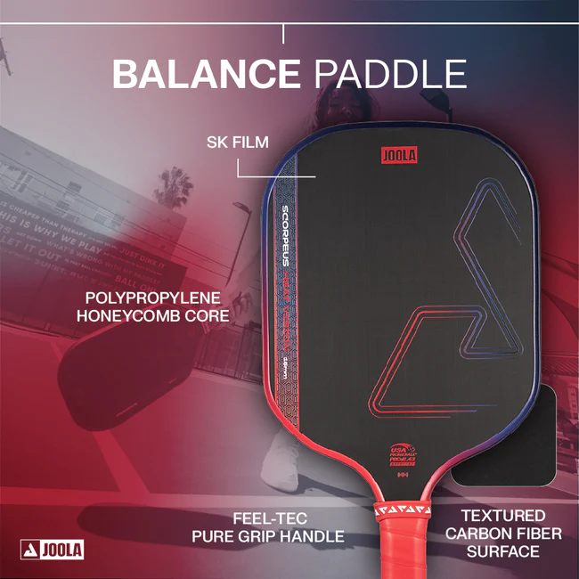 Công nghệ tích hợp trên Vợt Pickleball Joola Scorpeus Heat Vision 16mm
