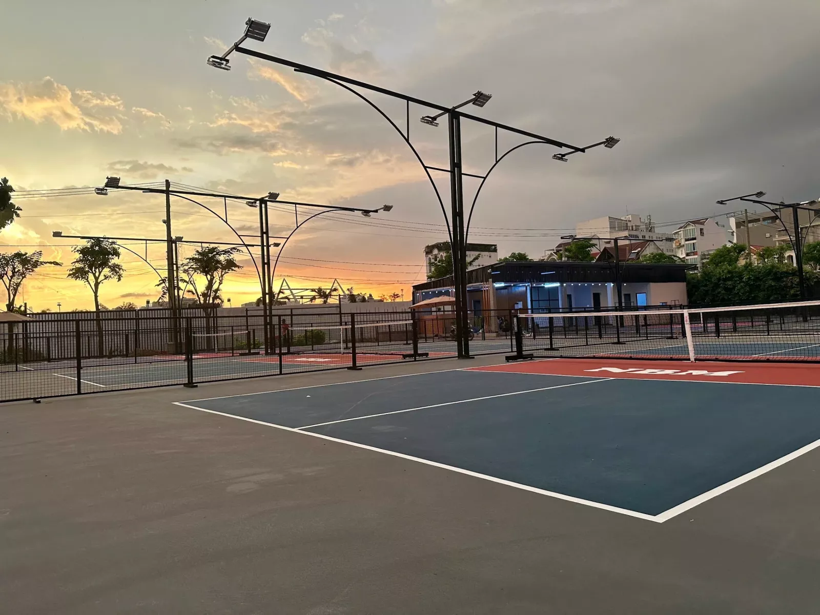 Sân pickleball chất lượng tại Zentra pickleball