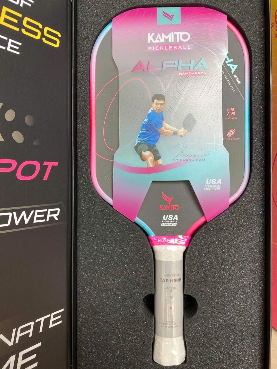 Vợt Pickleball Kamito Alpha KMVPK250122 16mm chính hãng